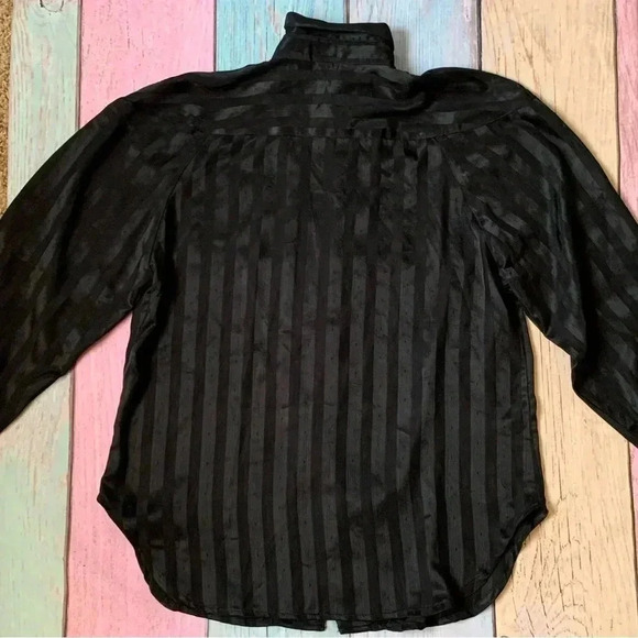 Vintage sheer dressy button down shirt - Picture 5 of 5